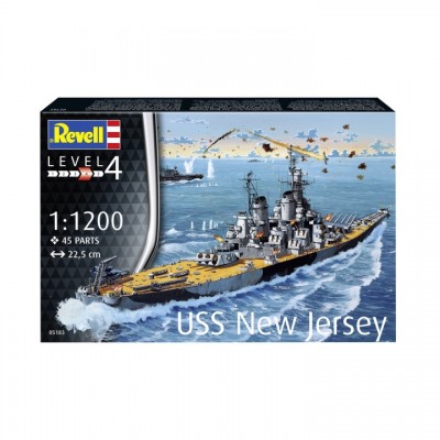 ˾ũ BV5183 [Revell Gmbh] BV5183 1/1200 Battleship USS New Jersey