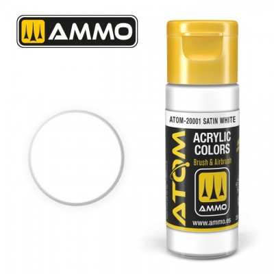 ˾ũ CG20001 [MIG AMMO] CG20001 ATOM COLOR Satin White