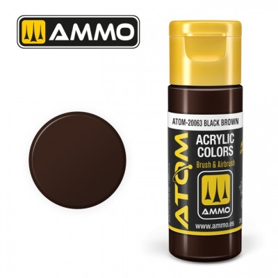 ˾ũ CG20063 [MIG AMMO] CG20063 ATOM COLOR Black Brown