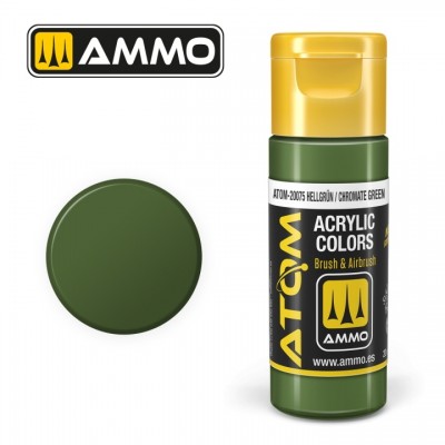 ˾ũ CG20075 [MIG AMMO] CG20075 ATOM COLOR Hellgr&252;n / Chromate Green
