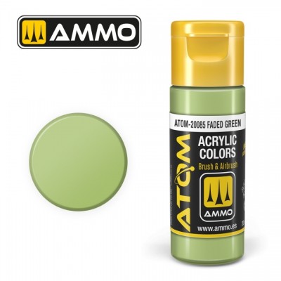 ˾ũ CG20085 [MIG AMMO] CG20085 ATOM COLOR Faded Green