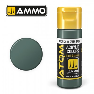 ˾ũ CG20100 [MIG AMMO] CG20100 ATOM COLOR Green Grey