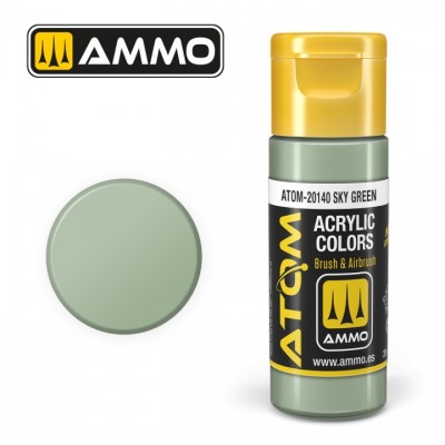 ˾ũ CG20140 [MIG AMMO] CG20140 ATOM COLOR Sky Green