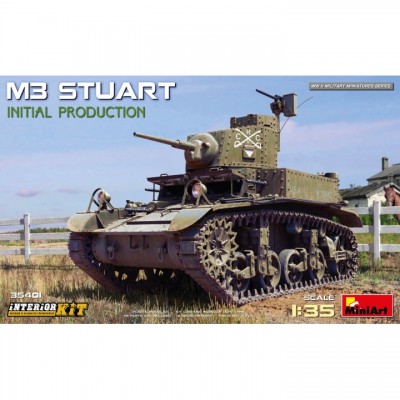 [˾ũ] BE35401 [Miniart] BE35401 1/35 M3 Stuart Initial Prod. Interior Kit