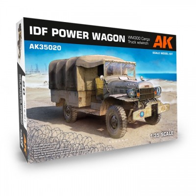 ˾ũ CAK35020 [AK interactive] CAK35020 1/35 IDF POWER WAGON WM300 CARGO TRUCK W/WINCH