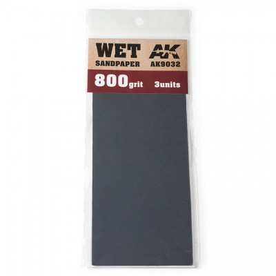 ˾ũ CAK9032 [AK interactive] CAK9032 WET SANDPAPER 800