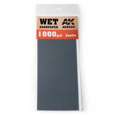 ˾ũ CAK9033 [AK interactive] CAK9033 WET SANDPAPER 1000