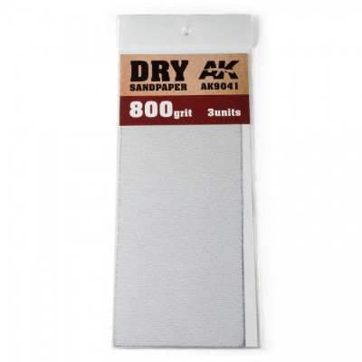 ˾ũ CAK9041 [AK interactive] CAK9041 DRY SANDPAPER 800