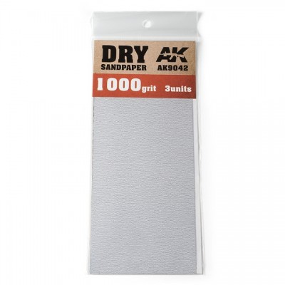 [˾ũ] CAK9042 [AK interactive] CAK9042 DRY SANDPAPER 1000