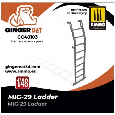 [˾ũ] CGINGERCAT-48103 [GINGERCAT] CGINGERCAT-48103 1/48 Mig-29 Ladder (1pcs)
