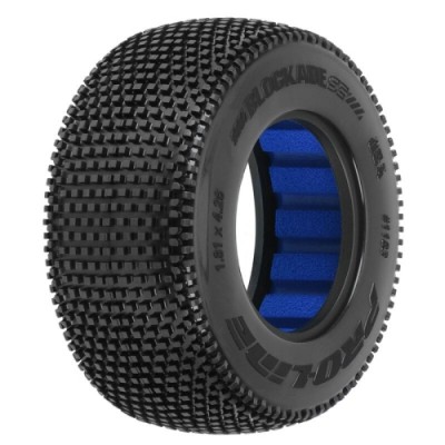 ˾ũ PRO118302 [PROLINE-RACING] 1183-02 1/10 Blockade M3 Front/Rear 2.2/3.0 Short Course Tires (2)