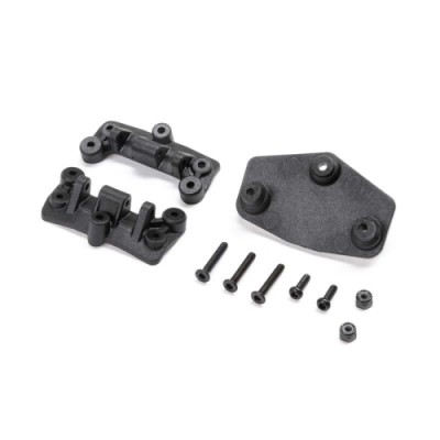 ˾ũ LOS212036 [TEAM LOSI] Upper 4-link Mount and Servo Plate: Mini LMT