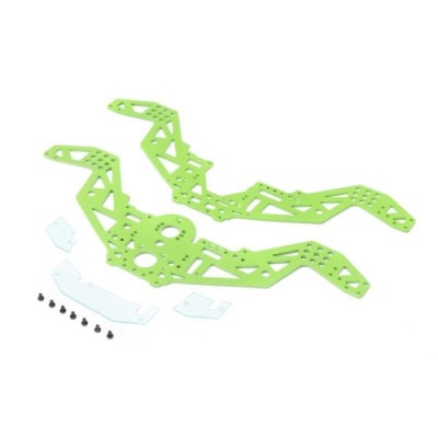 [˾ũ] LOS211052 [TEAM LOSI] Chassis Plate Set, Green: Mini LMT