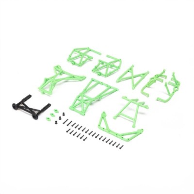�˾���ũ LOS211049 [TEAM LOSI] Cage Set Complete, Green: Mini LMT