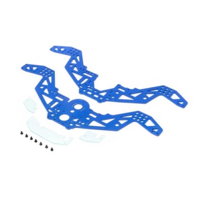 �˾���ũ LOS211053 [TEAM LOSI] Chassis Plate Set, Blue: Mini LMT