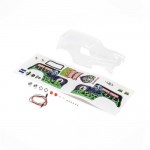 [TEAM LOSI] Body Set, Grave Digger, Clear: Mini LMT