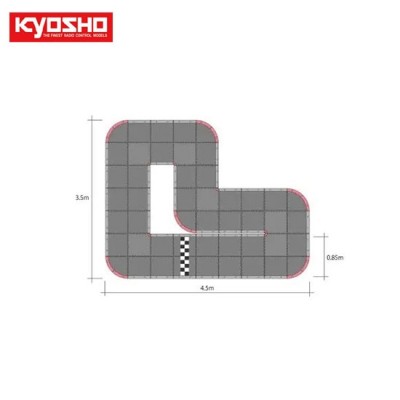 ˾ũ KY87053B [KYOSHO] Mini-Z GrandPrix Circuit 50 Short(48pcs)