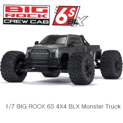 [˾ũ] ARA7612T1 [ARRMA] 1/7 BIG ROCK 6S 4X4 BLX Monster Truck RTR, Gunmetal