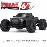 [ARRMA] 1/7 BIG ROCK 6S 4X4 BLX Monster Truck RTR, Gunmetal