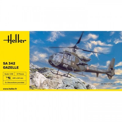 [˾ũ] BG80486 [Heller] BG80486 1/48 SA342 Gazelle