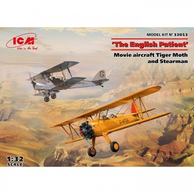 [˾ũ] BICM32053 [ICM] BICM32053 1/32 The English Patient Movie Aircraft Tiger Moth and Stearman