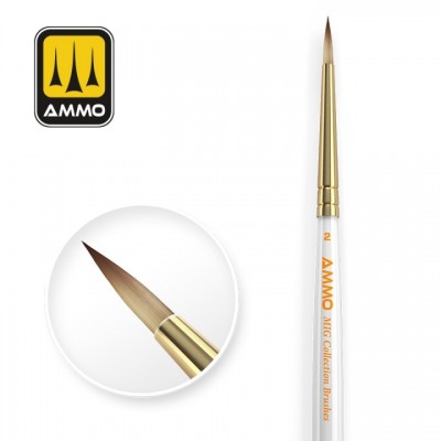 [˾ũ] CG8716 [MIG AMMO] CG8716 AMMO MIG Collection Brushes Conical 2ȣ