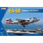 [Kinetic] CNK48044 1/48 EA-6B Prowler (New Wings) with a three-wheel tractor