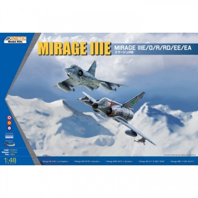 [�˾���ũ] CNK48050 [Kinetic] CNK48050 1/48 Mirage IIIE/O/R/RD/EE/EA