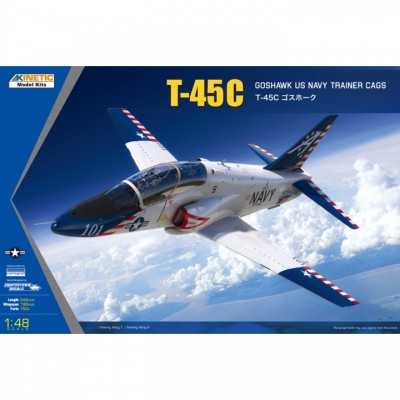 [�˾���ũ] CNK48094 [Kinetic] CNK48094 1/48 T-45C Goshawk US Navy Trainer CAGS