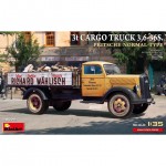 [Miniart] BE38079 1/35 3t Cargo Truck 3,6-36S Pritsche-Normal-Type