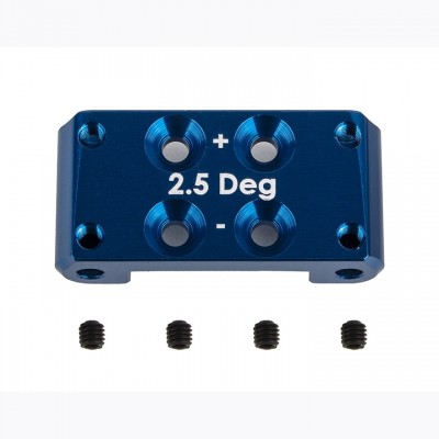[˾ũ] AA92437 [TEAM ASSOCIATED] AA92437 RC10B7 FT Front Bulkhead, /-2.5 deg., blue aluminum