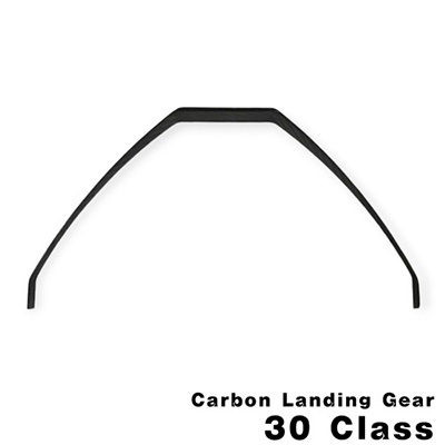 [�˾���ũ]  Carbon Landing Gear For 30 Class (Curved) - ī�� �������(�)