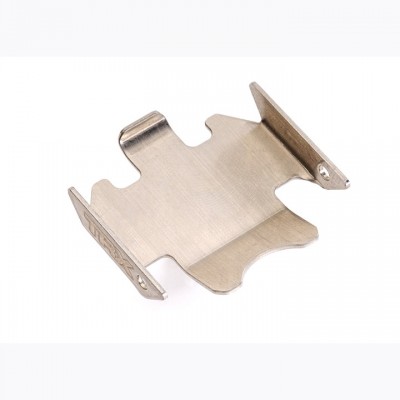[�˾���ũ] AX9766 [Traxxas] AX9766 Skidplate, chassis (stainless steel)