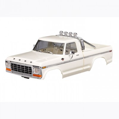 [�˾���ũ] AX9812-WHT [Traxxas] AX9812-WHT Body, Ford F-150 Truck (1979), complete, white