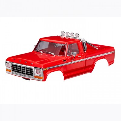 [�˾���ũ] AX9812-RED [Traxxas] AX9812-RED Body, Ford F-150 Truck (1979), complete, red