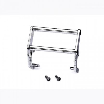 [�˾���ũ] AX9838 [Traxxas] AX9838 Push bar, bumper, chrome (assembled) (fits 9836 bumper)