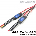 [XFLY] 40A Twin ESC with 3A SBEC 2-4S �귯������ ���ӱ�