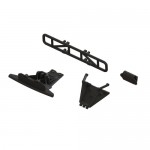 [ARRMA] ARA-1577 Lower Skid And Bumper Mount Set, Black