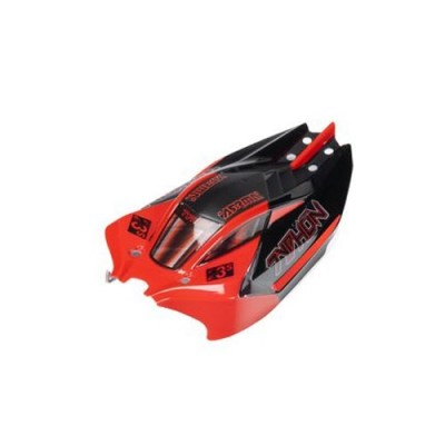 [˾ũ] ARA-1561 [ARRMA] ARA-1561 TYPHON GROM Body, Red/Black