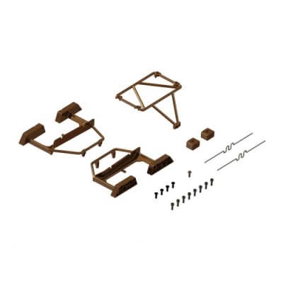 �˾���ũ ARA-2023 [ARRMA] ARA-2023 Desert Truck Body Roll Cage Set, Bronze: GROM