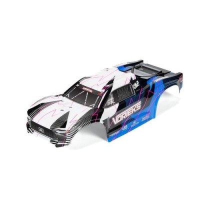 [�˾���ũ] ARA-1557 [ARRMA] ARA-1557 1/10 Clipless Painted Trimmed Body Set with Decals, Blue: VORTEKS 2WD