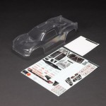 [ARRMA] ARA-1554 1/10 Clear Body with Decals: VORTEKS 2WD
