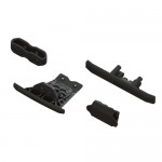 [ARRMA] ARA-1547 Lower Skid And Bumper Set: Black