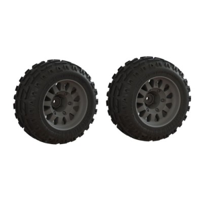 [˾ũ] ARA-1552 [ARRMA] ARA-1552 DBoots Dirtrunner ST Tire Set Glued (1 Pair)