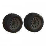 [ARRMA] ARA-1553 dBoots Katar Tire Set Glued (2)