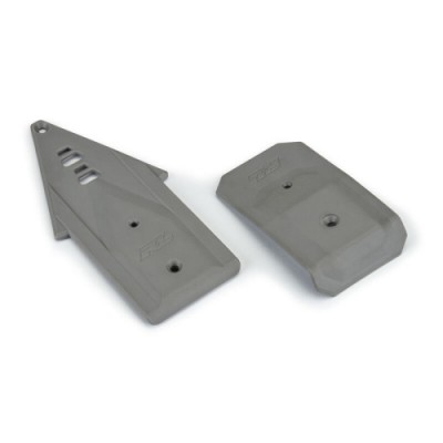 [˾ũ] PRO639505 [PROLINE-RACING] PRO639505 Bash Armor Front/Rear Skid Plates (Stone Gray) for ARRMA 3S Vehicles