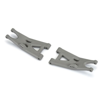 �˾���ũ PRO639905 [PROLINE-RACING] [�ɼ�] PRO639905 Bash Armor Front Suspension Arms (Stone Gray) for ARRMA 3S Vehicles