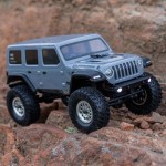[Axial] 1/24 SCX24 Jeep Wrangler JLU 4X4 Rock Crawler Brushed RTR, Gray