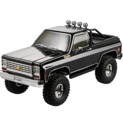 �˾���ũ FMS11001RSBKGF [ROC HOBBY] FMS 1:10 FCX10 Chevrolet K5 Blazer RS Black (DIG/FWD/RWD/4WD ��ȯ ,11ä�� ������ ���� ,�ְ��� LED ��Ʈ ������)