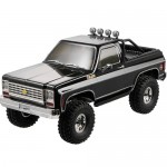 [ROC HOBBY] FMS 1:10 FCX10 Chevrolet K5 Blazer RS Black (DIG/FWD/RWD/4WD ��ȯ ,11ä�� ������ ���� ,�ְ��� LED ��Ʈ ������)